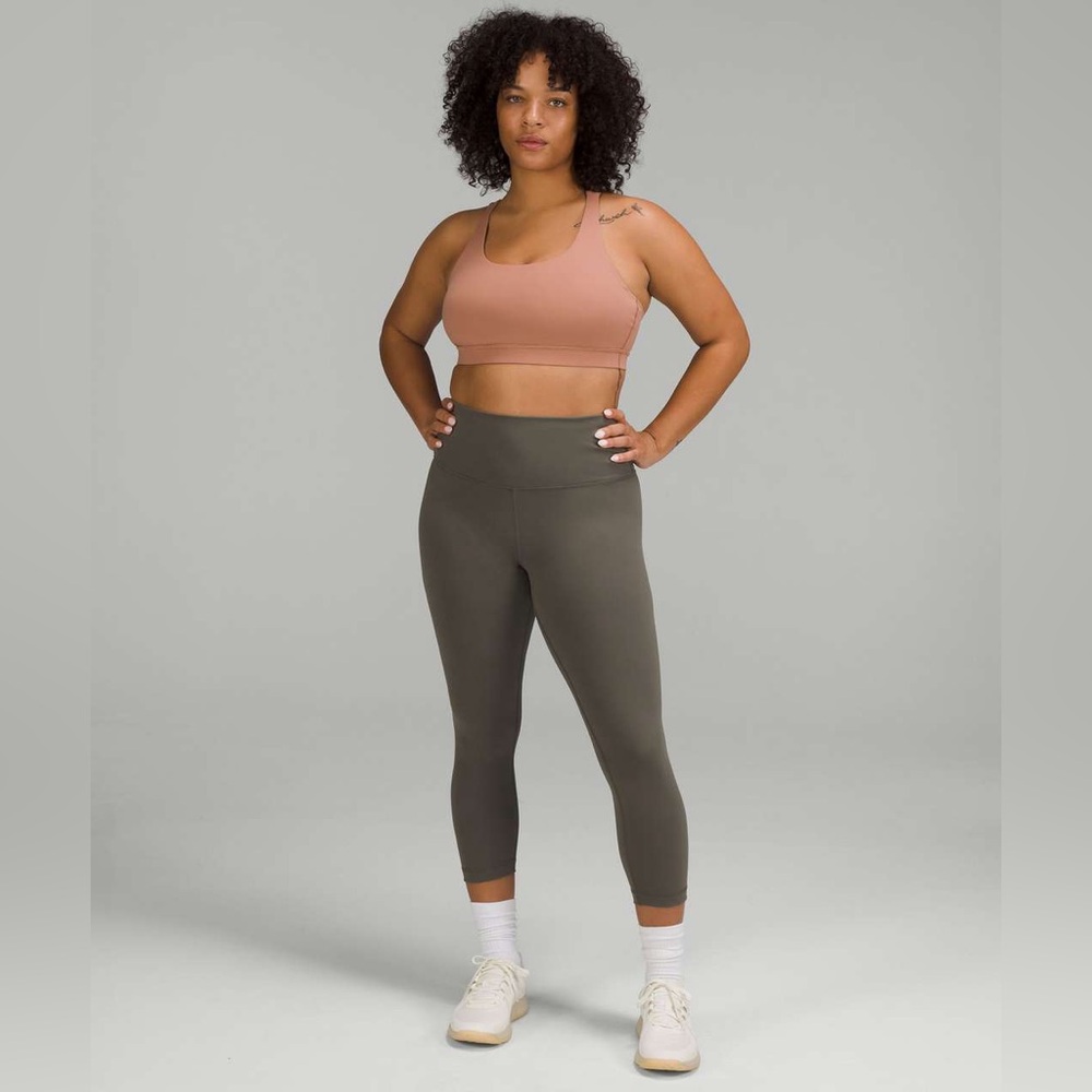 NWT Lululemon Wunder Train HR Leggings Carob Brown - Size 8